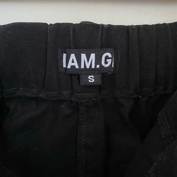 I.AM.GIA Elevara High-Rise Zipper Pant Black Size Small - Picture 7 of 15